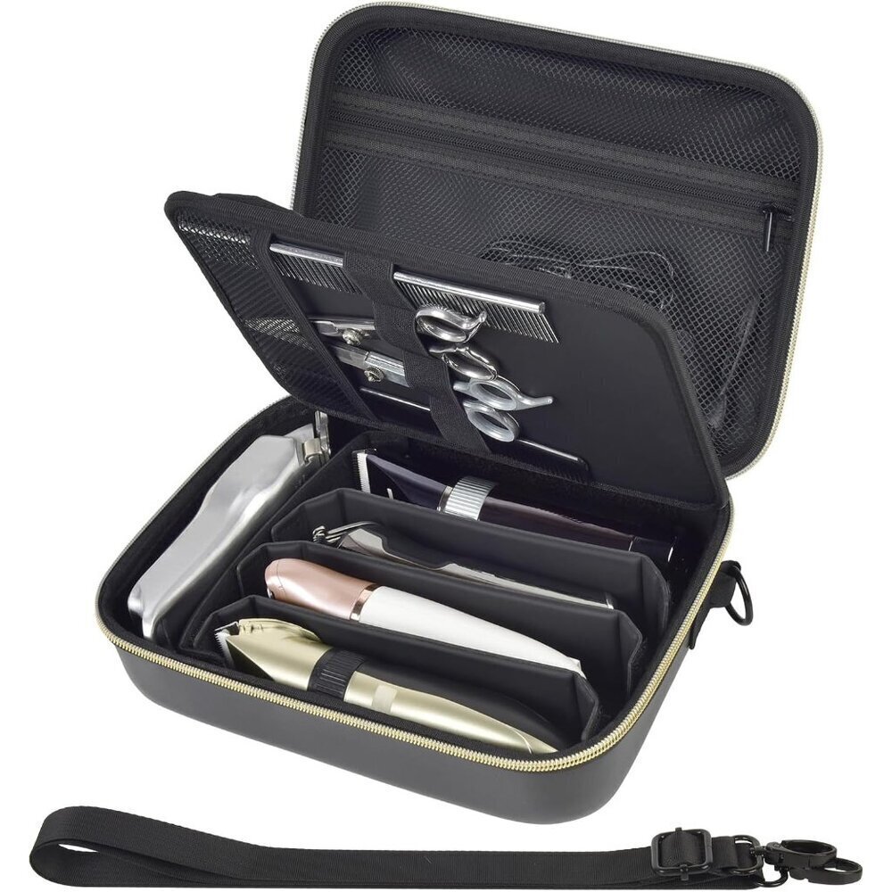 Barber Travel Bag Organizer for Clippers and Accessories Washable Durable